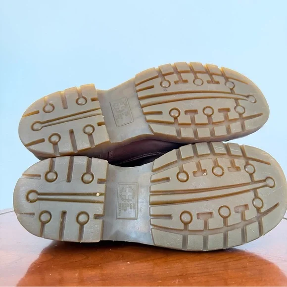 Vintage Dr. Martens Toren Brown Leather Platform Oxford Shoes | US 12 - Picture 6 of 9